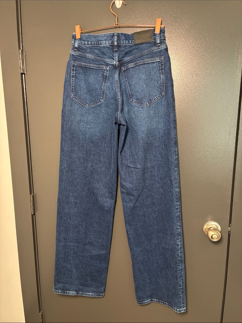 New Madewell The Perfect Vintage Wide-Leg Jean Sz 27 Tall - Picture 6 of 9